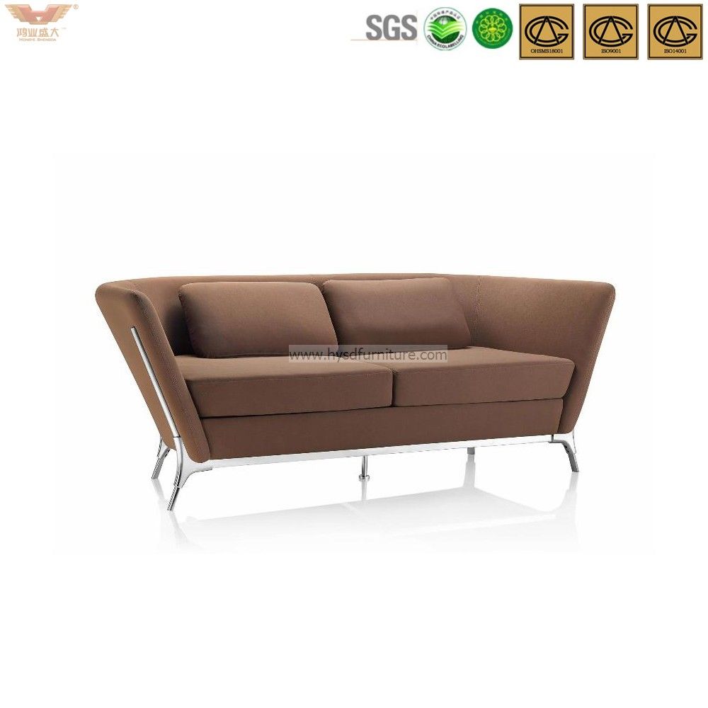 Modern Stainless Steel Frame Leisure Sofa for Office Room