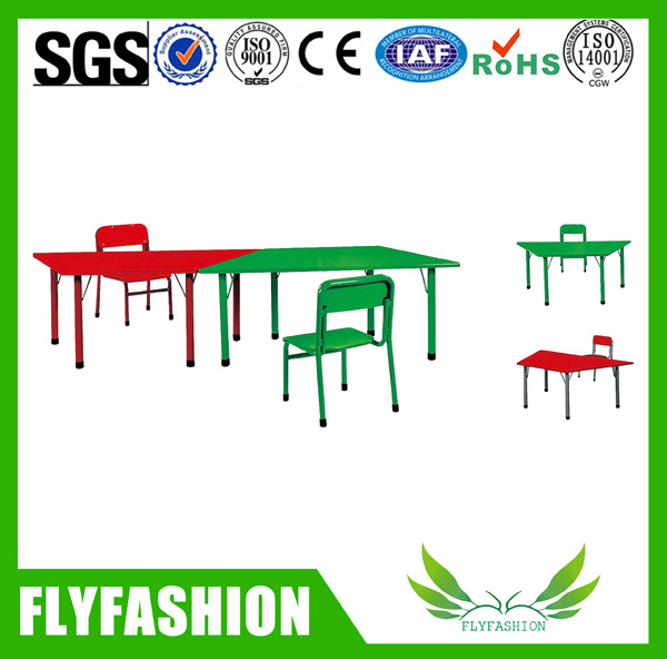 Colorful Nursery Furniture Kids Table and Chair for Sale (SF-33C)
