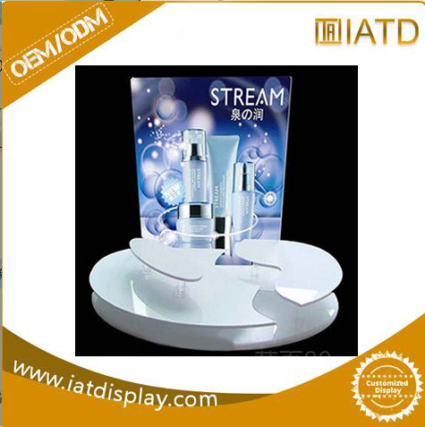 Custom Plastic Acrylic Makeup Cosmetic Display Counter
