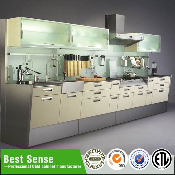 Guangzhou Bestsense Double Sided Kitchen Cabinets