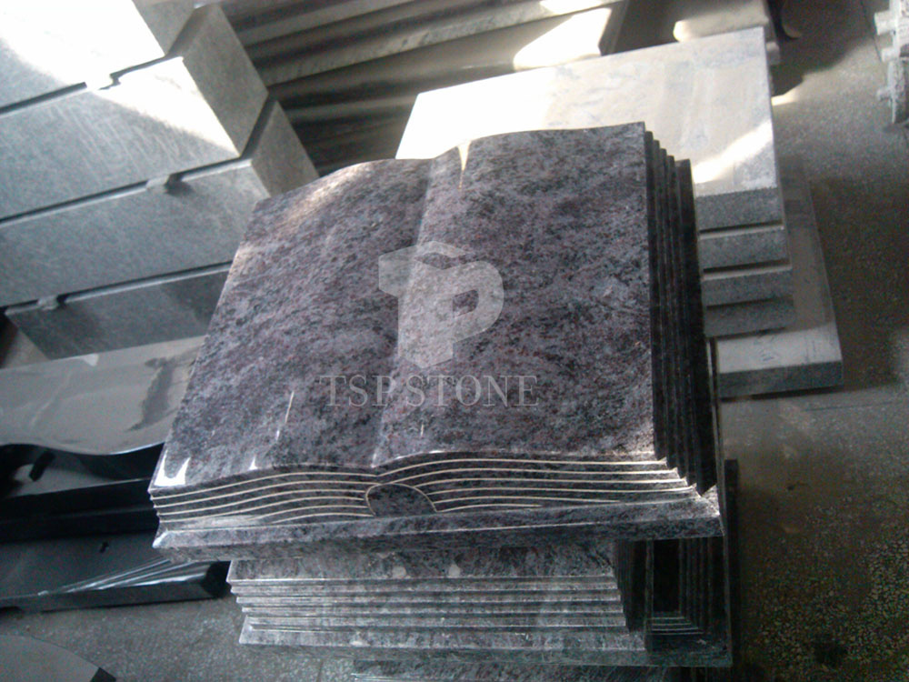 Black/Grey/Red/Blue/Green/Purple/White Granite/Memorial/Cemetery/Garden Monument with Tombstone (European/American/Chinese/Russian Stytle)