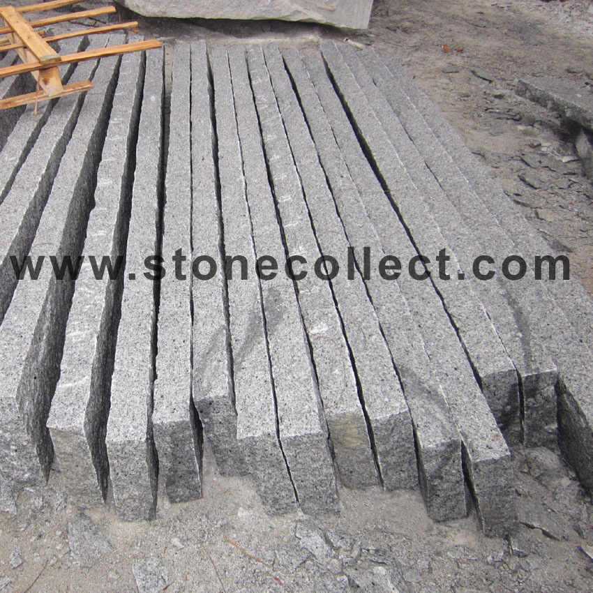 Cheap G603 Natural Grey Granite Kerbstone for Paving Stones