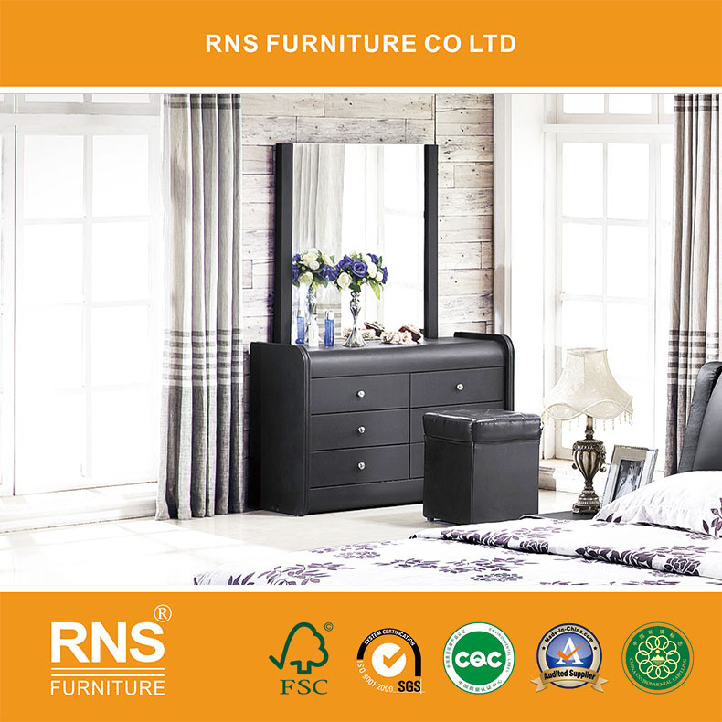 02#Dressing Table Modern Style Personality Simple Black Dressing Table