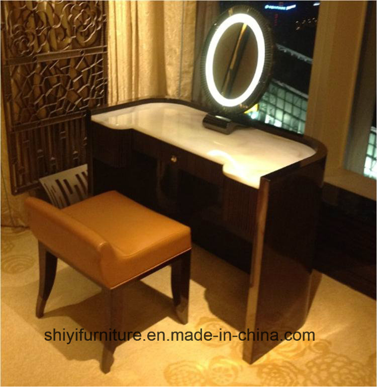 China Custom Solid Wood Furniture Oak Home Office Writing Desk