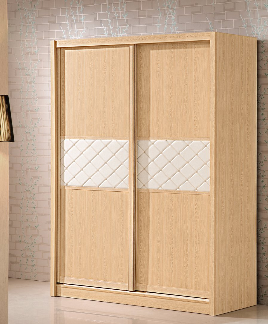 Two Sliding Door Wardrobe for Bedroom Furniture