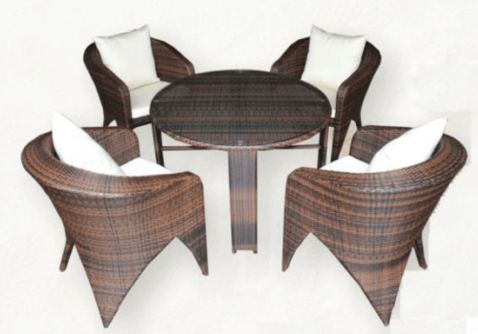 Outdoor Rattan Furniture Leisure Chair and Table