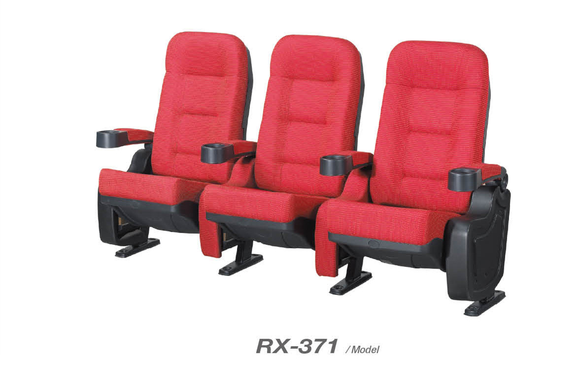 Modern Folding Metal Leg Theatre Chair (RX-371)