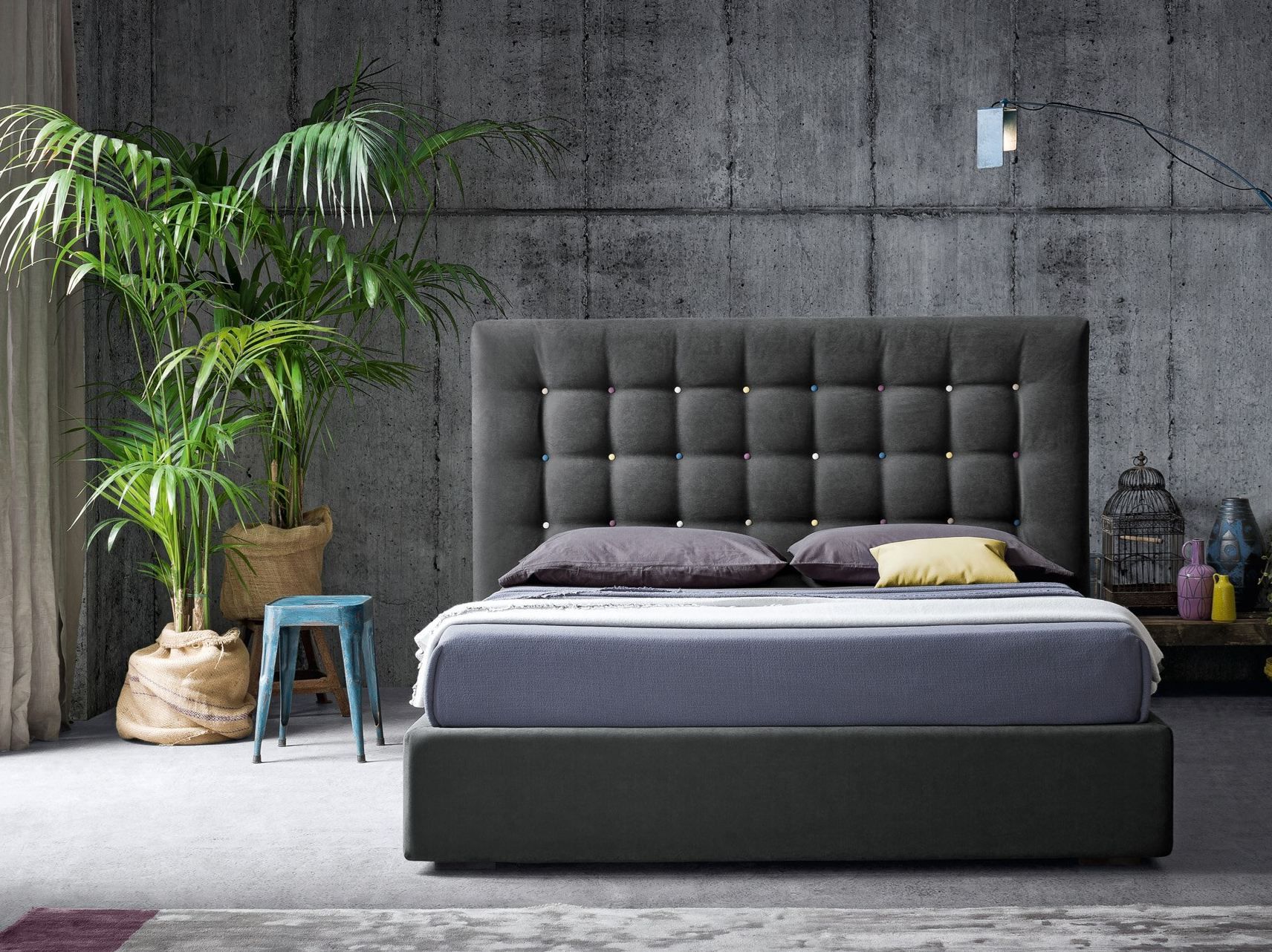 Nordic Simple Nordic Cloth Art Bed Home Furniture