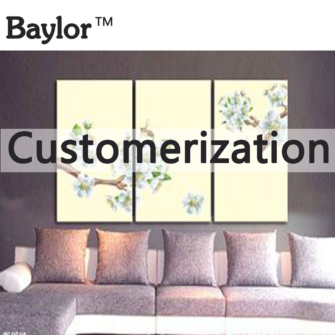 Custom Canvas Print on Canvas for Home Decoration