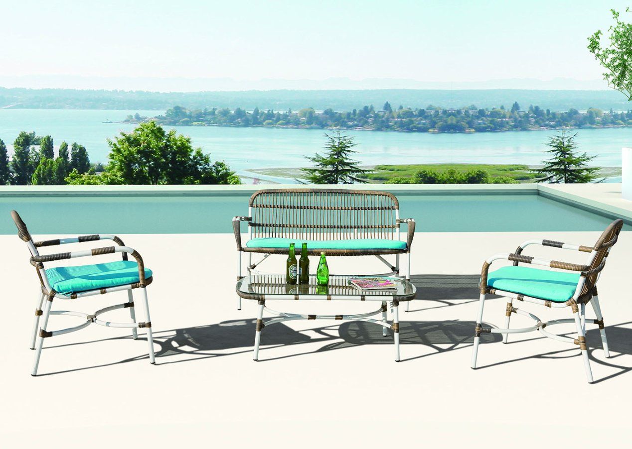 Outdoor Patio Rattan Home Hotel Office Garden HK Lounge Outdoor Sofa Set (J617)