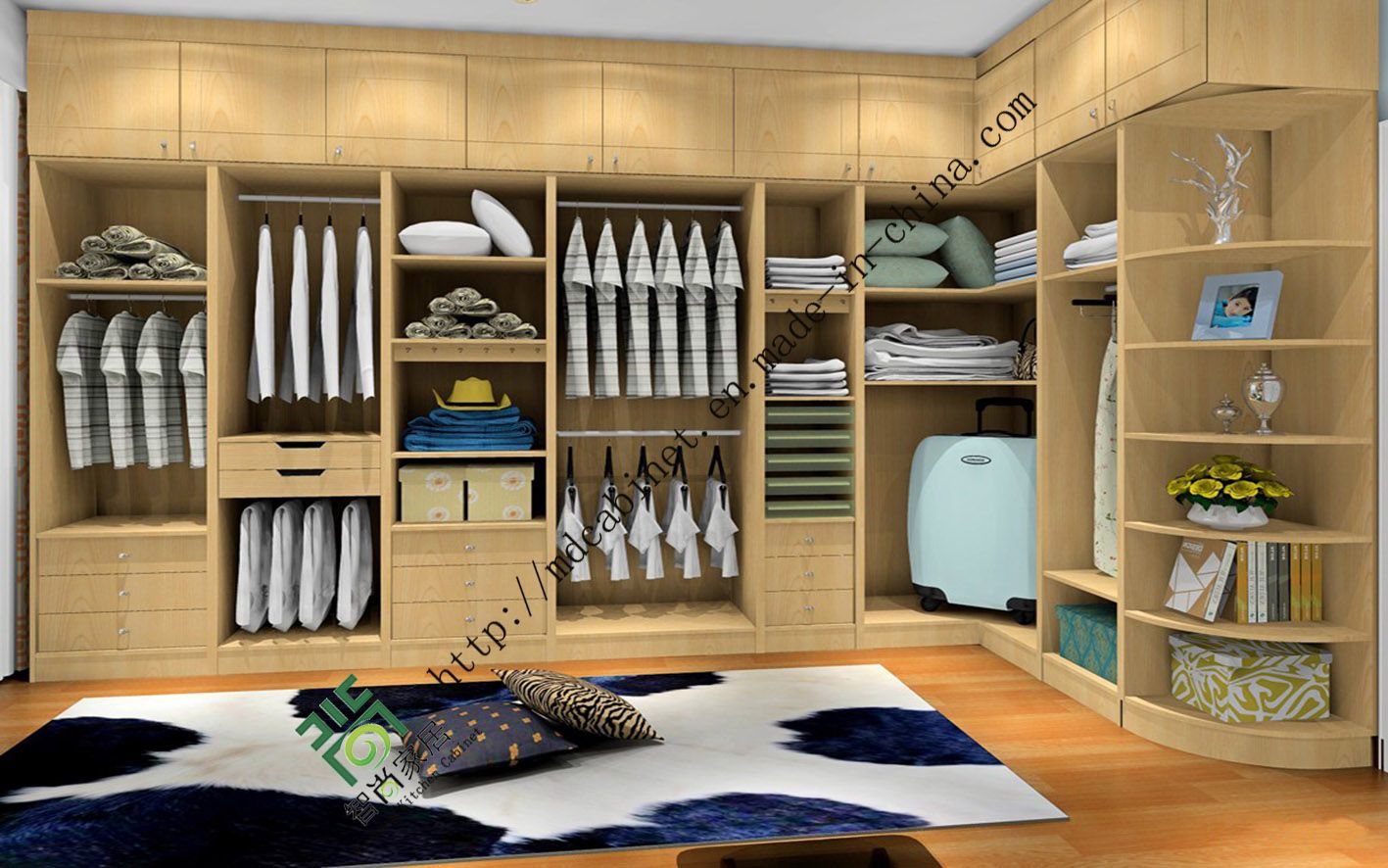 Modern MDF Bed Room Wardrobes (WR-16)