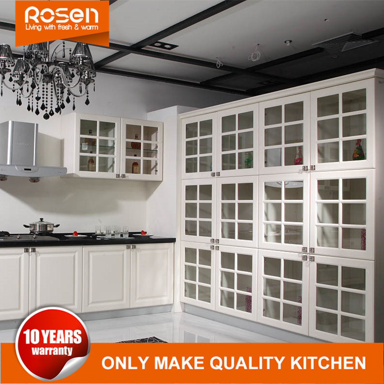 Adding Lighting Glass Door to Kitchen Cabinet