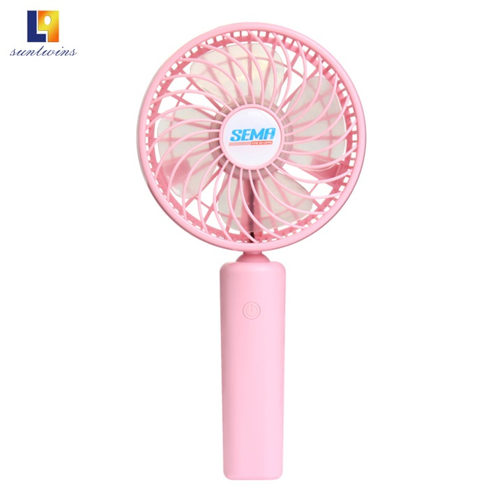 3W USB Rechargeable Stand Mini Electric Hand Fan