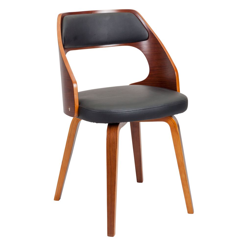 Synthetic Leather Bentwood Dining Chair W15820