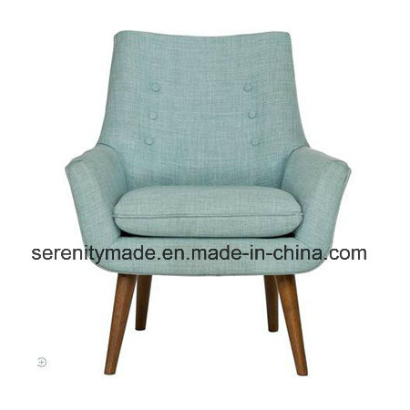 Contemporary Green Velvet Fabric Living Room Lounge Cushion Chairs