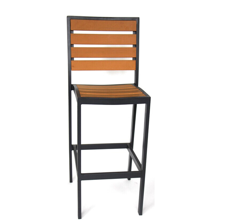 Commercial Outdoor Bar Chairs (PWC-306B)