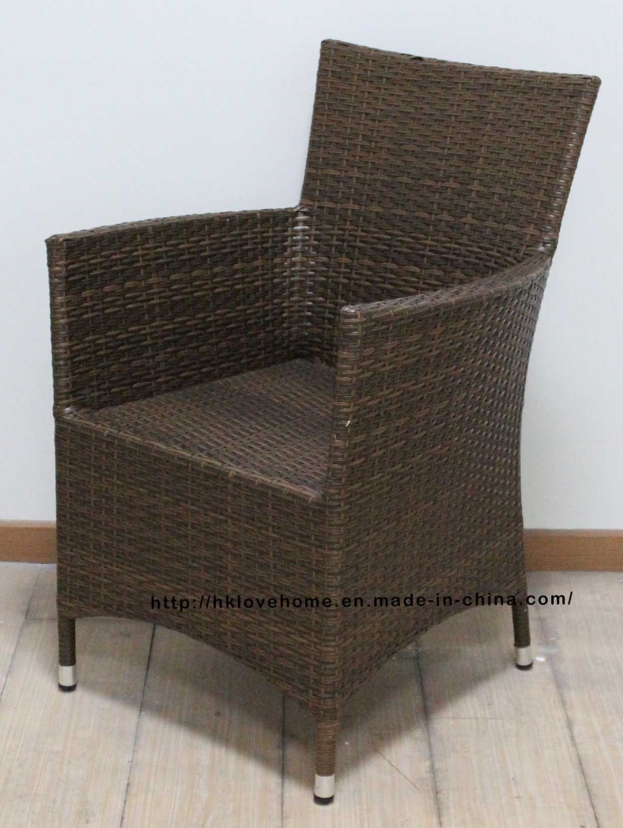 Replica Metal Rattan Outdoor Leisure Lounge Garden Restaurant Dining Chair