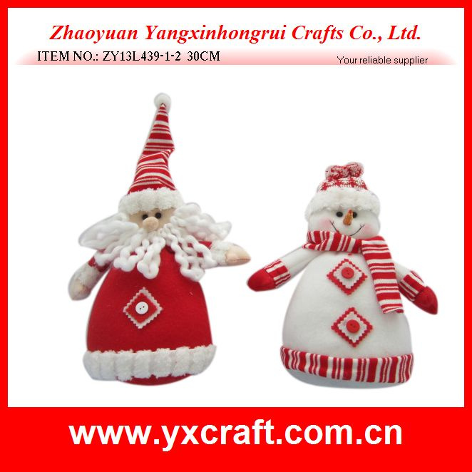 Christmas Decoration (ZY13L439-1-2 30CM) Christmas Door Hanging Art Craft
