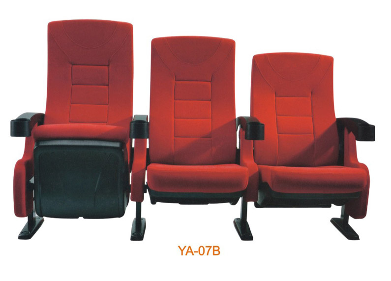 Cinema Furniture, Cinema Chair with Plastic (YA-07B)