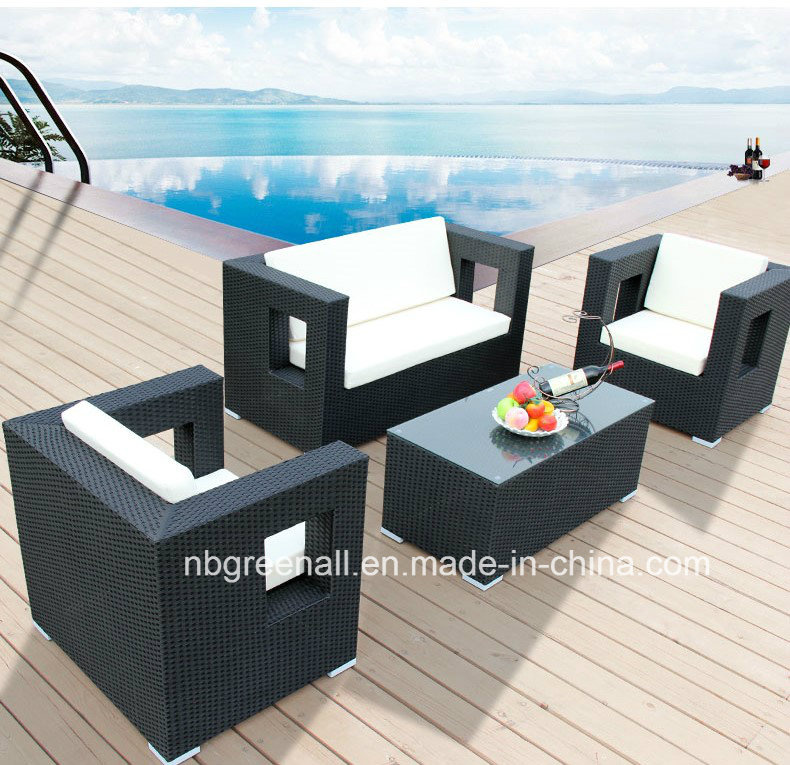 New Design Wicker Patio Hotel Garden Sofa Rattan Outdoor Furniture