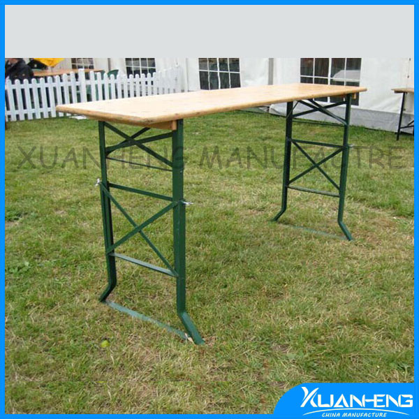 Adjust Wooden Beer Table for Garden