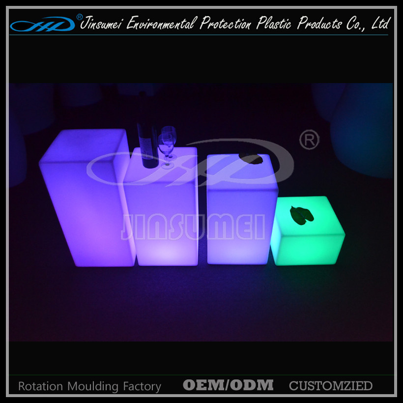 PE Material Color Changing Lighting Bar Furniture with BV