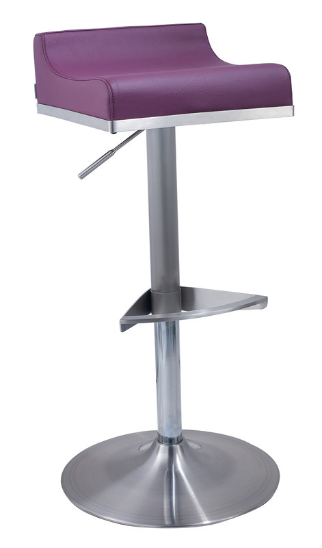 Height Adjustable Swivel Low Back Bar Stool