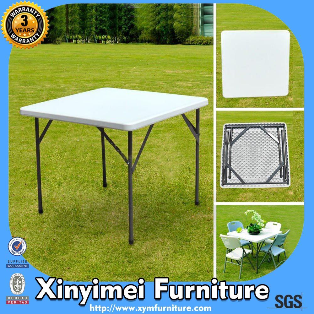 Outdoor Folding Square Plastic Table (XYM-T66)