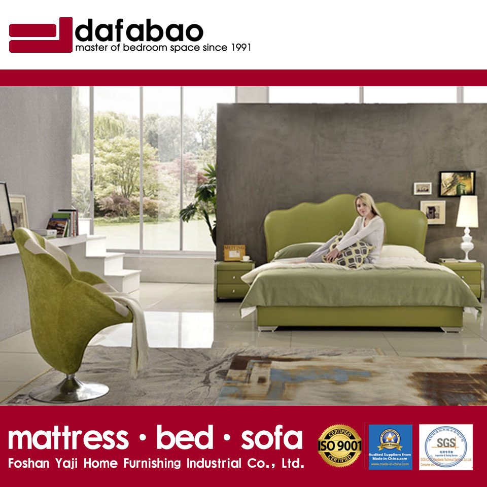 Leather King and Queen Size Bed (G7006)