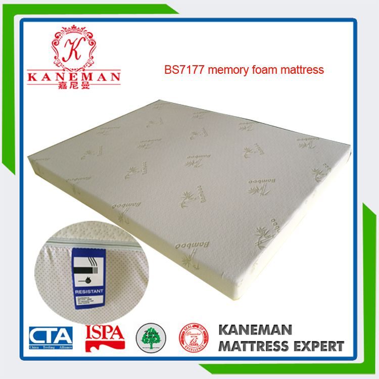 Plush Support Memory Foam Mattress with Bamboo Cover