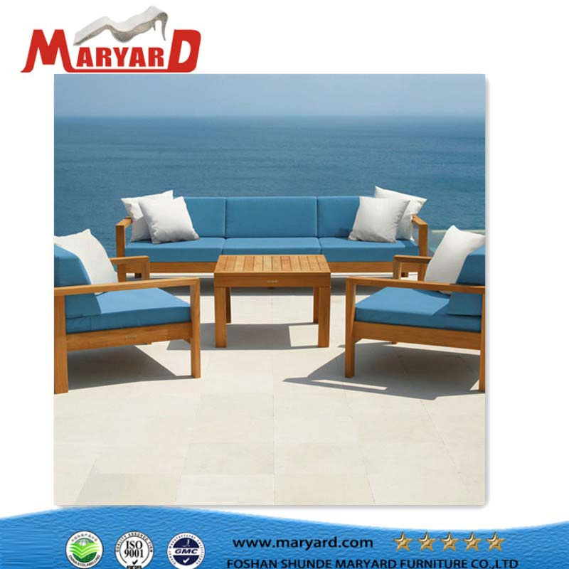 High Quality Teak Wood Sofa Sets New Outdoor Patio Furniture with Competitive Price
