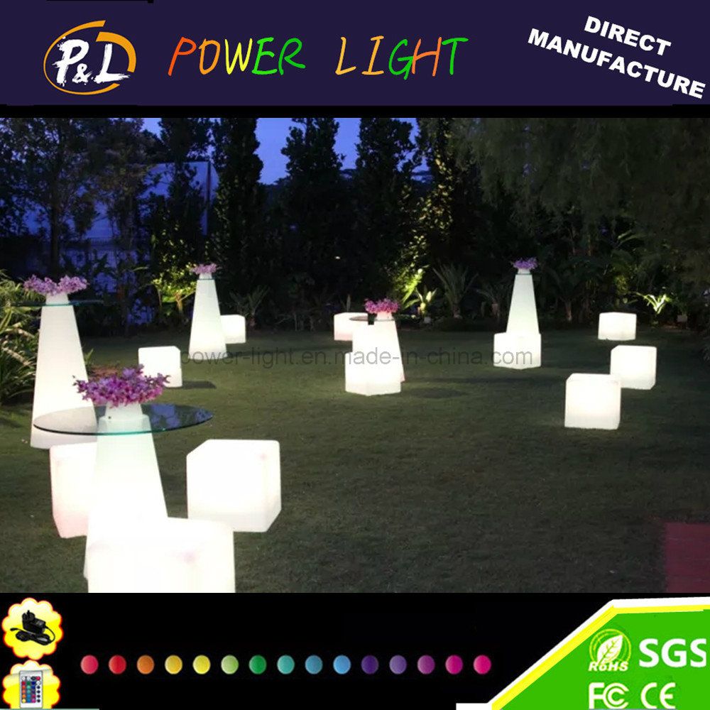 RGB Colorful Lighted LED Furniture LED Cube