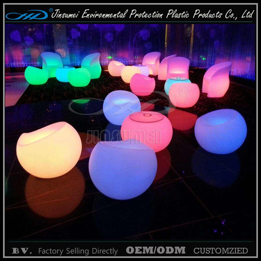 Restaurant Furniture LED Stool with Modem Style Factory Direct Sale