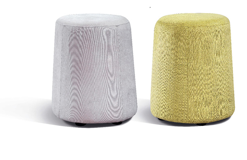 Modern Design Round Fabric Single Seat Sofa
