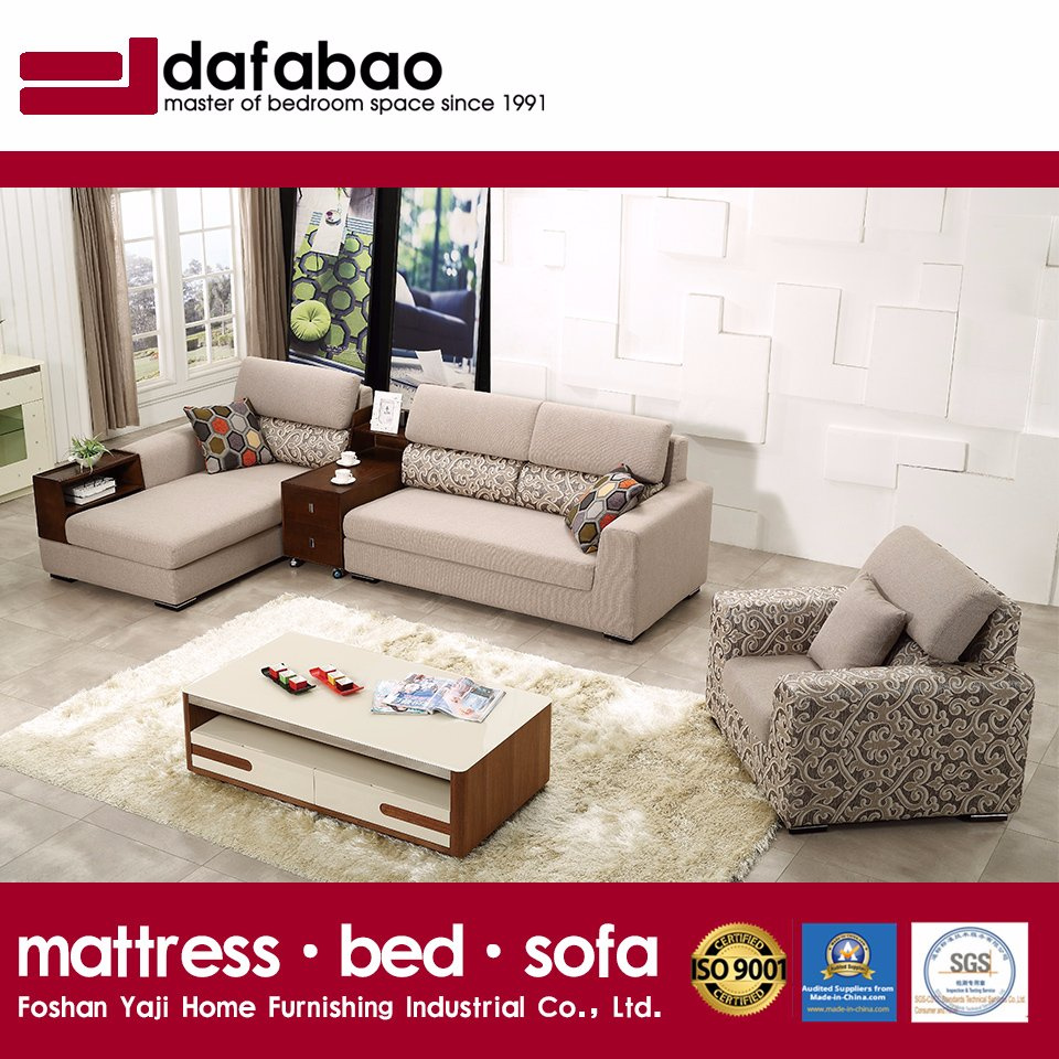 Modern Design with Cabinet Sofa for Living Room Furniture Fb1112