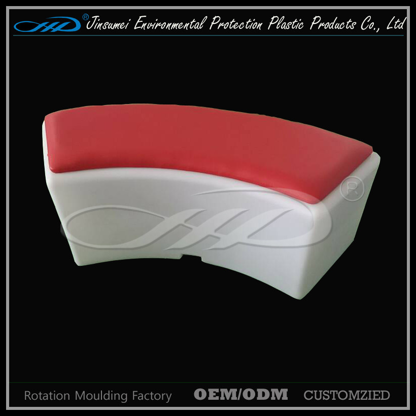 Plastic Rechargeable LED Furniture Bar Seat