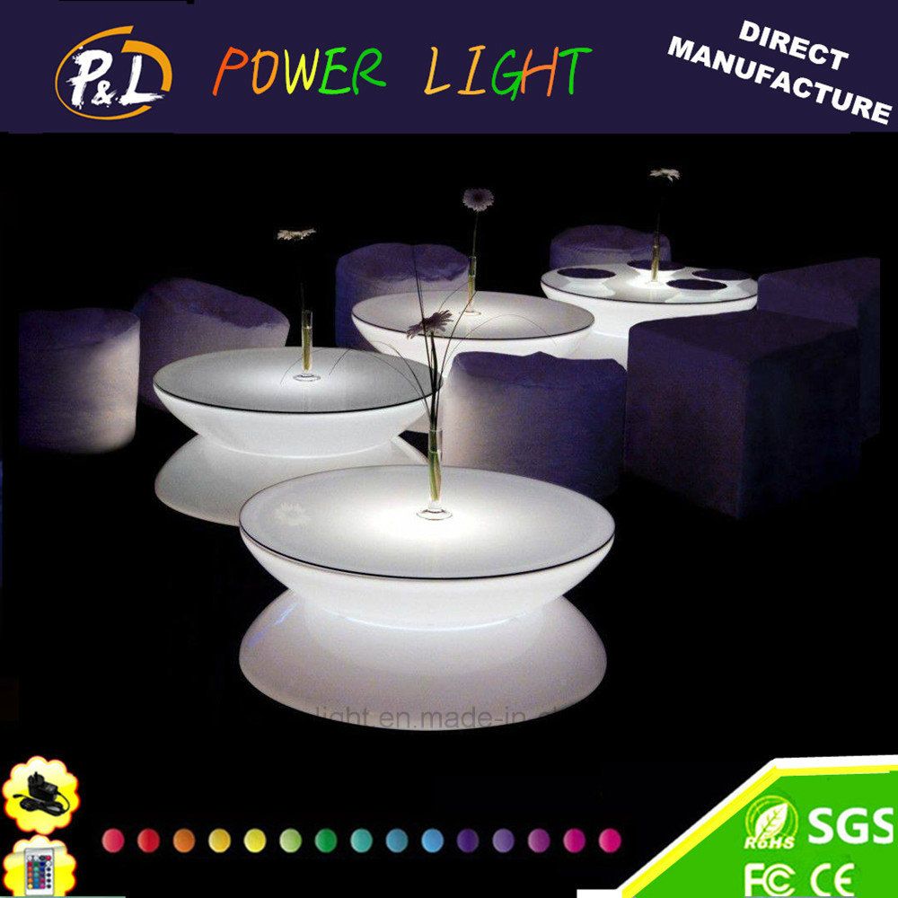 Remote Control Lighted LED Furniture Illuminated Lounge Table