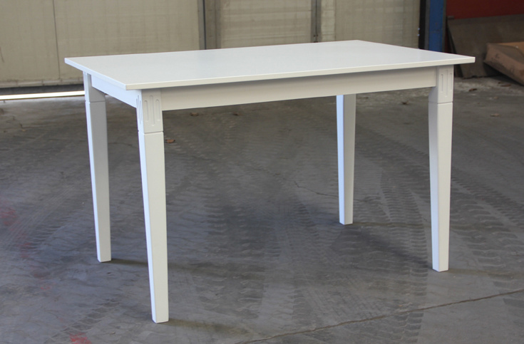 White Color Table Wooden Dining Table (M-X1073)