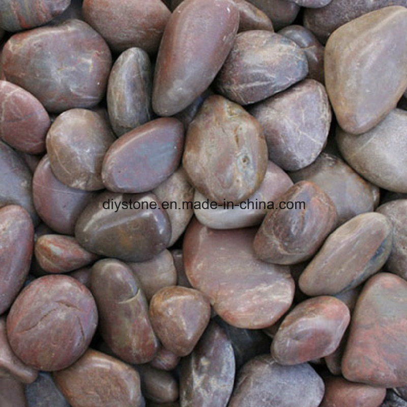 Red Rock Pebble Stone Decoration