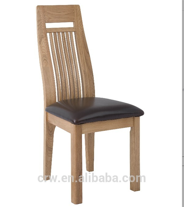 Rch-4308 Oak Dining Chair with Leather Seat