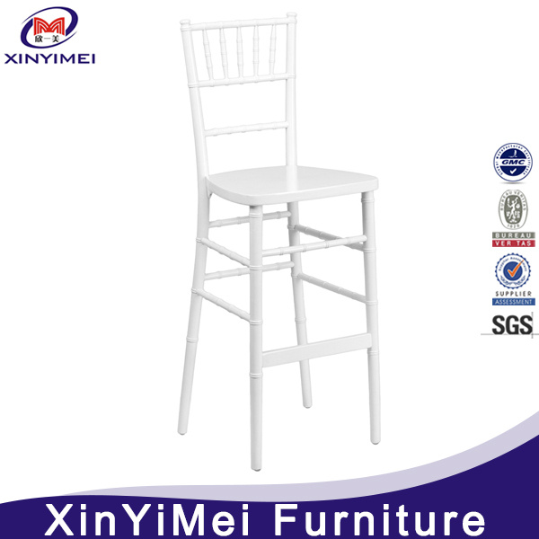 Best Metal Stackable White Bar Stool Chiavari Chair