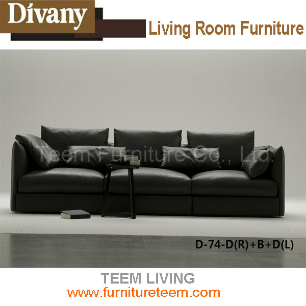 Home Furniture Modern Style Leather Sofa
