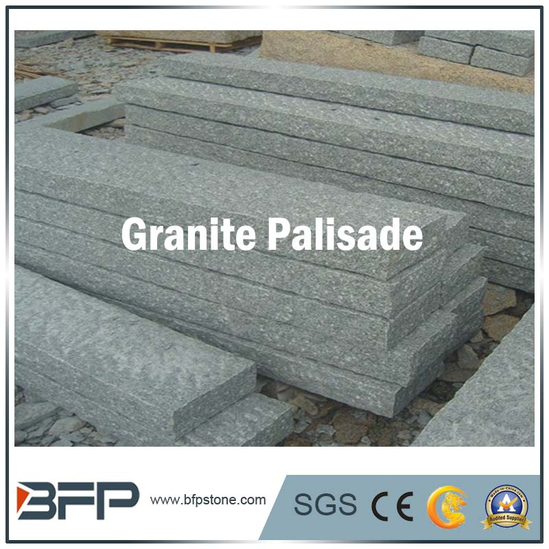 Light Grey Polished/Brushed/Honed Granite Kerbstone