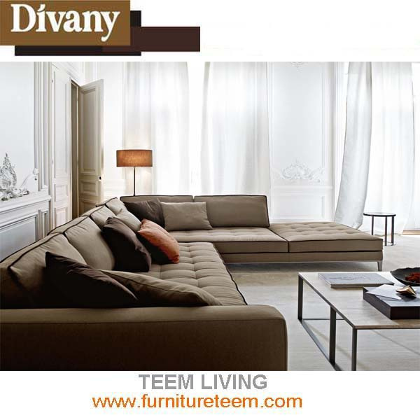 Modern Home Furniture Living Room L Shape Sofa
