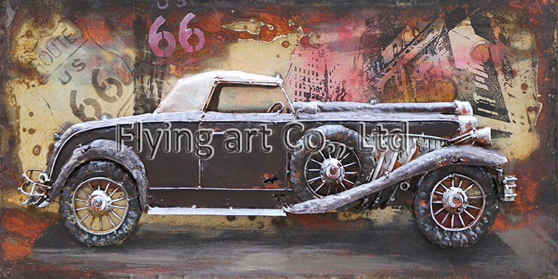 3 D Metal Painting Reproduction Home Decor Fam-0426
