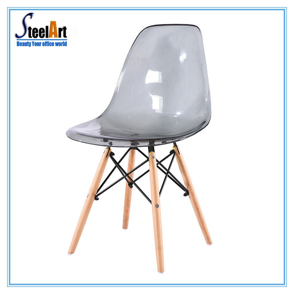 New PC Plastic Grey Dining Chair