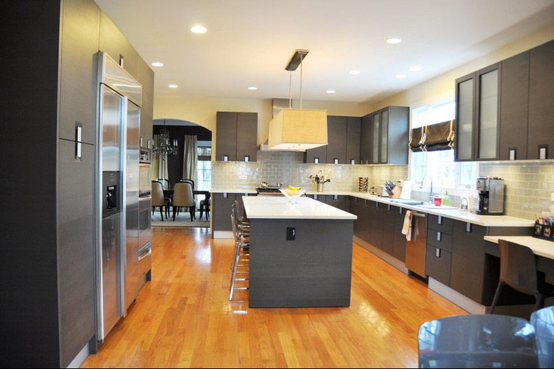 High Gloss Modern MDF Kitchen Cabinet Design