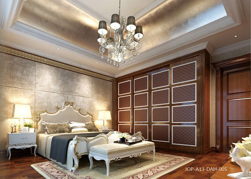 New Desgin Wardrobe Sliding Door for Bedroom Furniture (JOP-A16-DBH-005)