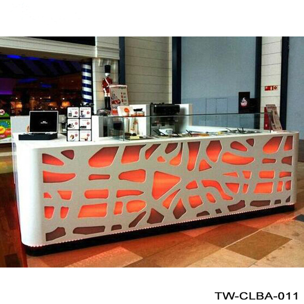 Top Customized Design Modern White Luxury Wine Bar Counter (TW-018)