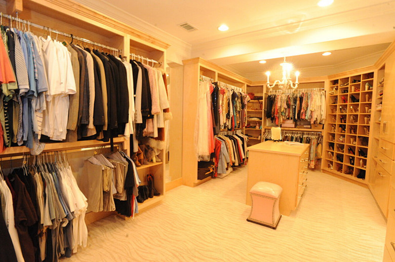European Fashion Sleeping Room Future Walk in Closet